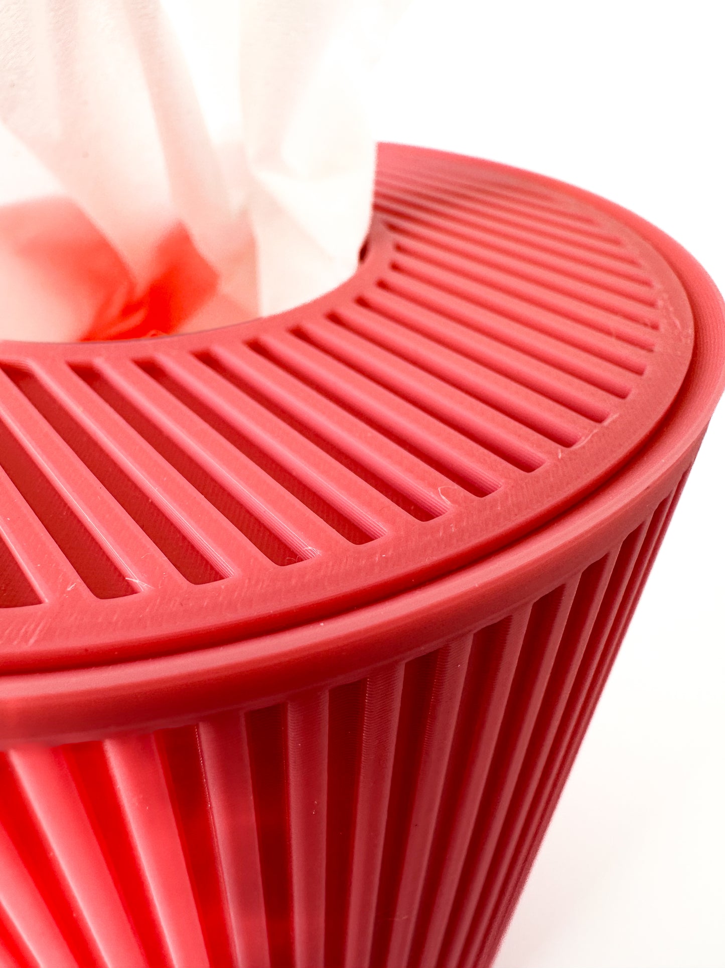 Tissue Box Cover – Pink – Cylinder